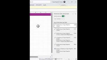 Regresar a una versión anterior de tu archivo de Excel #shorts
