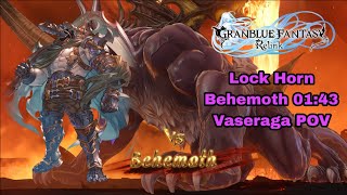 Behemoth 01:43, Vaseraga POV | Granblue Fantasy: Relink [PS5]