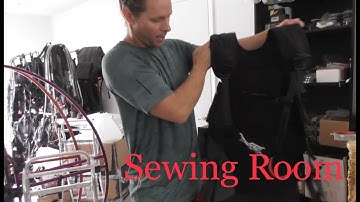 The Paramotor Sewing Room, Where the Quick Release is Made