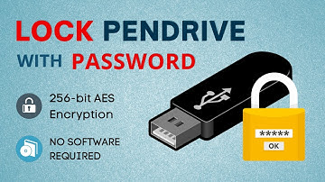 How to Set a Password in Pendrive (without any Software)