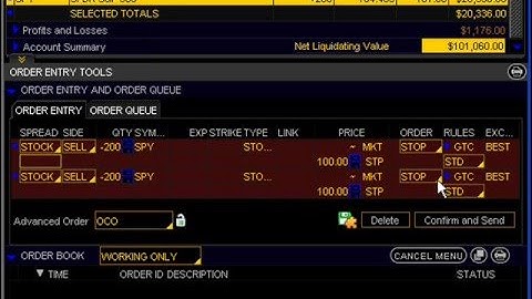 156. How to Trade Using One Cancels Other (OCO) Orders