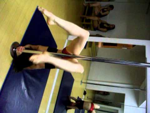 elbow stand pole dancing