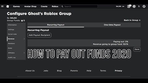 Robux Payout - robux group