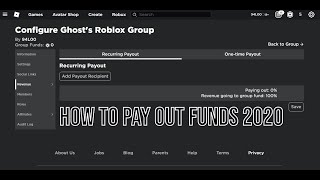 How To Give Yourself Robux From Group Funds 2020 Herunterladen - how to give yourself robux from a group