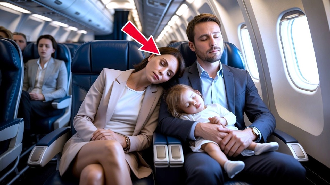 CEO Accidentally Fell Asleep on a Single Dad's Shoulder—What Happened Mid Flight That Left Her .....