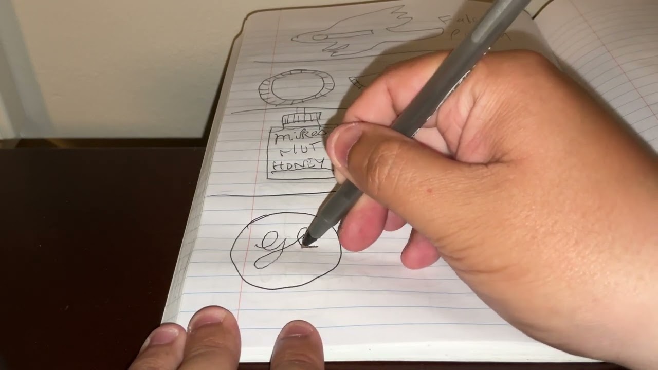 Drawing GE General Electric logo (part 2)