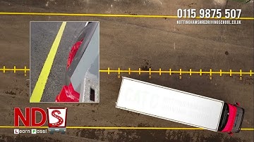 HGV CAT C REVERSE MANOEUVRE - Nottinghamshire Driving School