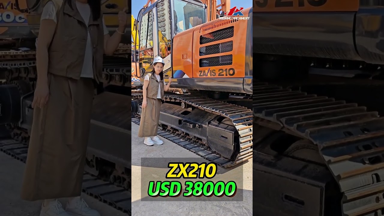 いちおくえん Great deal on Hitachi ZX210! 🚜💥 Only USD $38,000 at Riqiang
