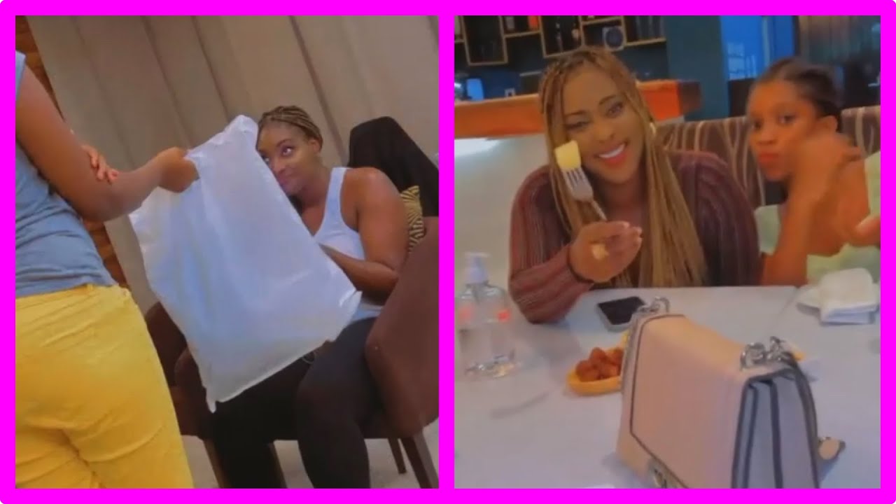 Halima Gadji très surpris reçoit de belle cadeaux de la part de sa fille en toute complicité ...