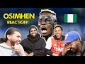 FIRST TIME REACTION to VICTOR OSIMHEN! | Half A Yard Reacts