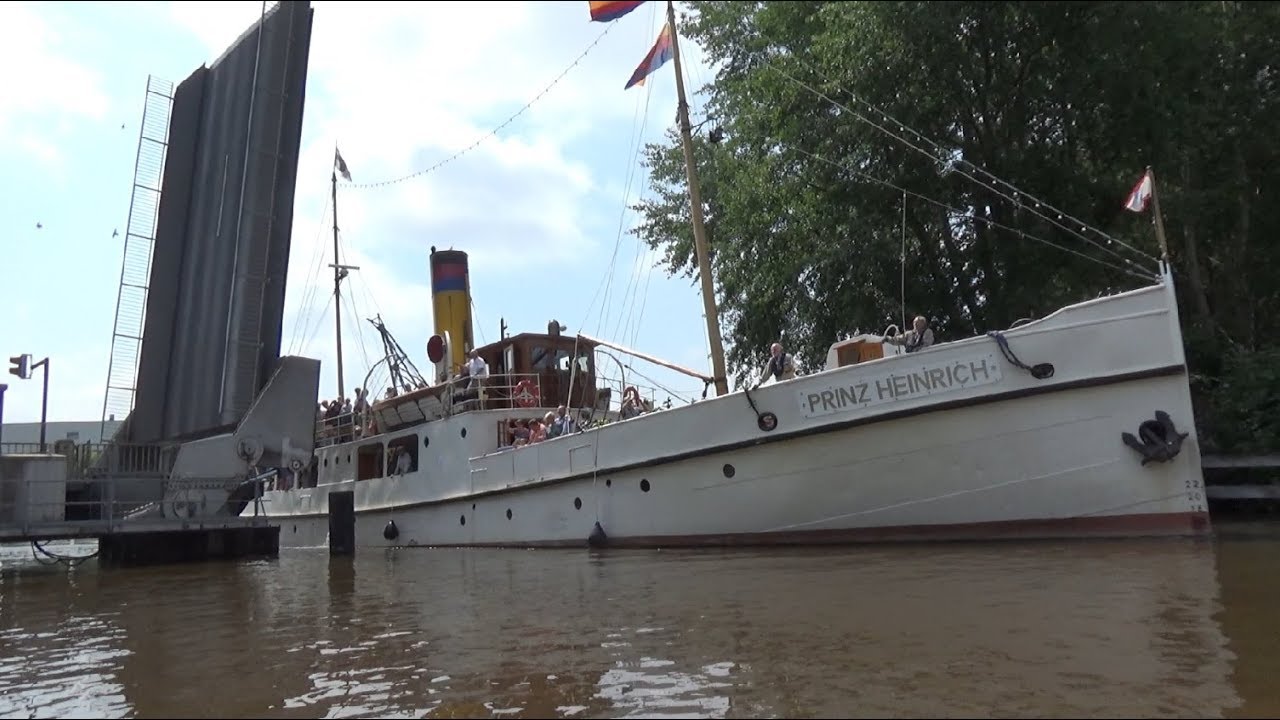 Traditionsschiff PRINZ HEINRICH nach 100 Jahren zurück in Papenburg