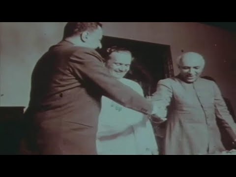 Josip Broz TITO, Gamal Abdel NASSER i Jawaharlal NEHRU dogovor o osnivanju Pokreta nesvrstanih 1956