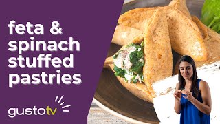 Better Than Feta Pasta: Feta & Spinach Pastries | One World Kitchen screenshot 2