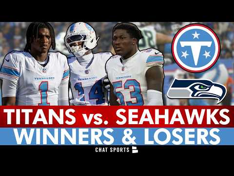 Tennessee Titans WINNERS & LOSERS After Week 2 Win vs. Seahawks