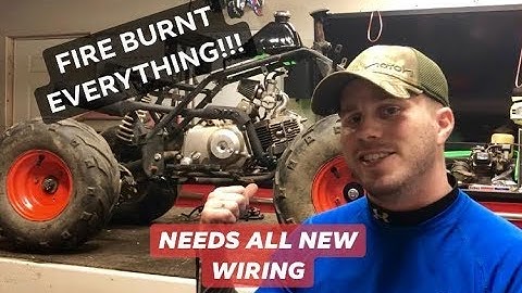 Wiring a Chinese ATV from start to finish with an All New Wiring Harness!