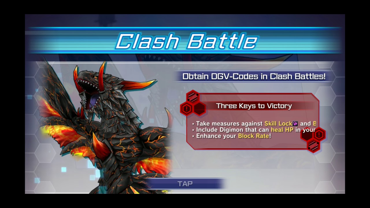 [Digimon ReArise] Clash Battle: Volcanicdramon