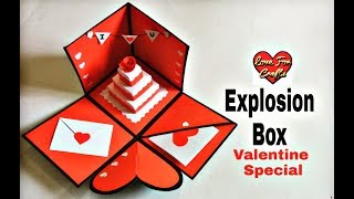 DIY - Valentine Gift Ideas | How to Make Explosion Box