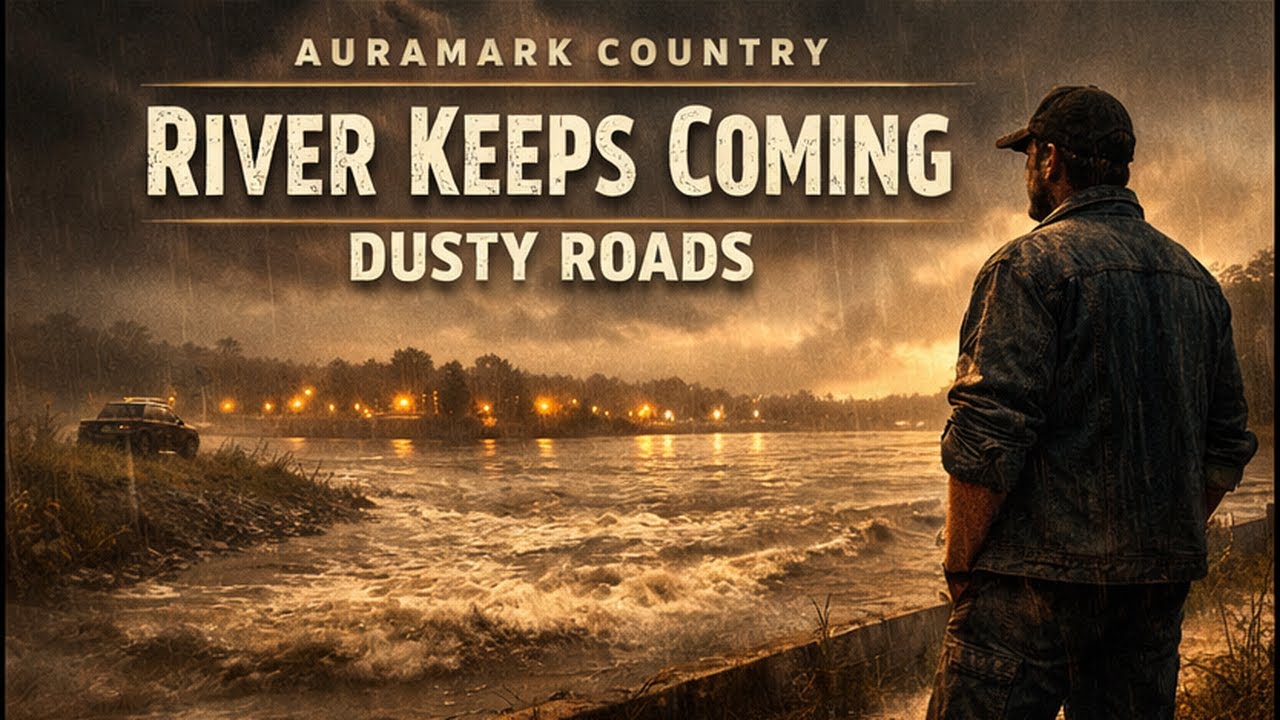 River Keeps Coming (2025) — Americana Country-Rock Lyric Video | Dusty Roads