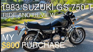 Suzuki GS 750 review and ride by two wheeled warrior 7,752 views 1 year ago 12 minutes, 10 seconds