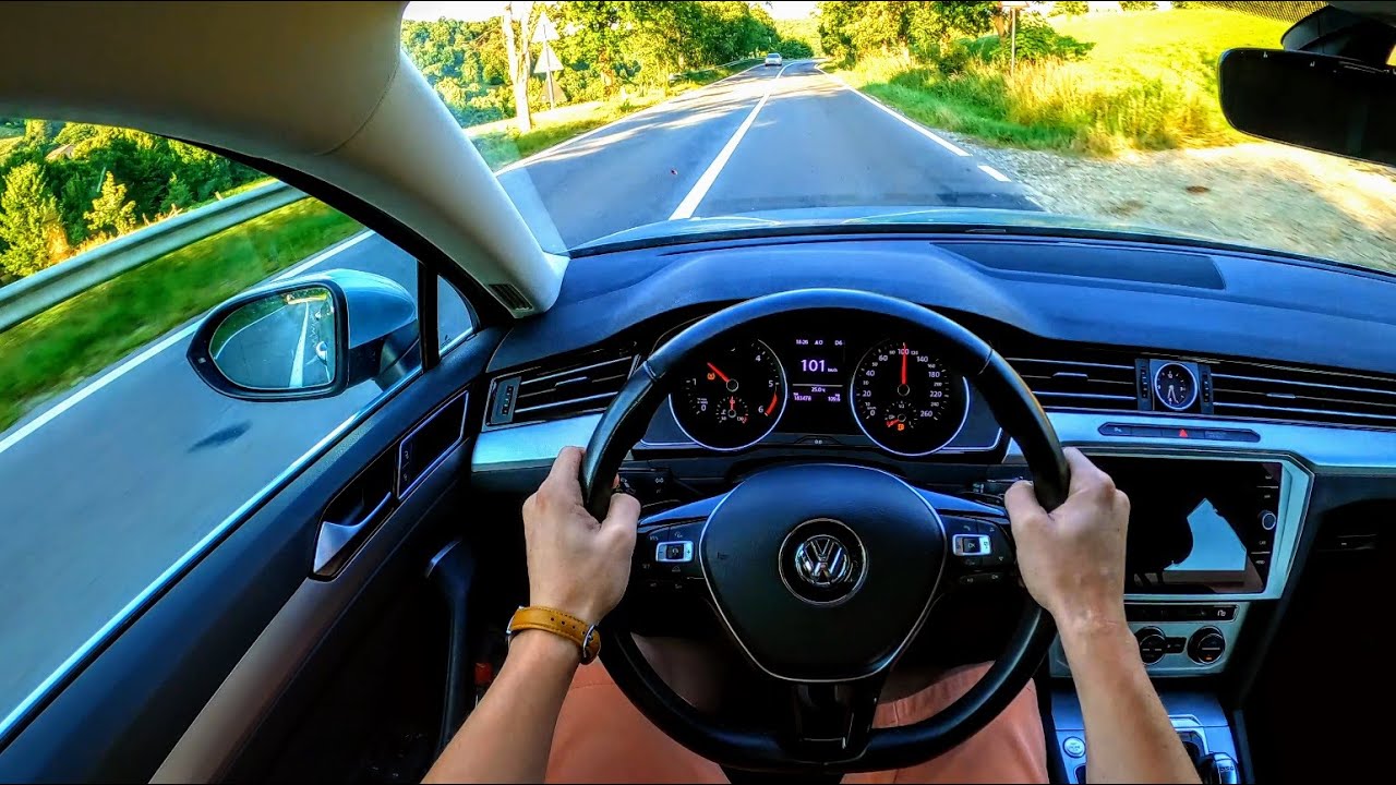 2018 Volkswagen PASSAT B8 DSG Comfortline | 2.0 TDI 150 HP 340 Nm | #POV Test Drive Europe #Ep.29