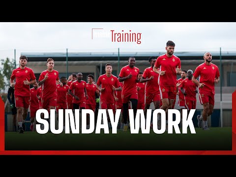 Back To Work Training Resumes After Rest Day