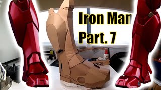 Cardboard Iron Man Part 7 - Lower Leg Tutorial