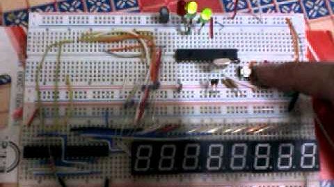 Prototipo, pic +  pulsador On Off