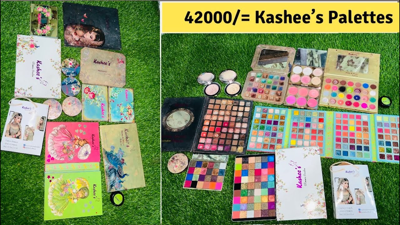 42,000 rupees Kashee’s Palettes | Honest Review | Ouj Beauty Parlour “Orangi Town”