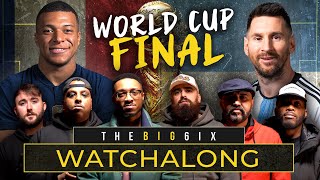 THE BIG 6IX ⚽️ | WORLD CUP FINAL 22 WATCHALONG LIVE❗️| ARGENTINA 🇦🇷 VS 🇫🇷 FRANCE | MESSI VS MBAPPE 💫 screenshot 5