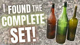 I Found The Complete Set! - Bottle Dump Digging, Scotland, Fife, Near Edinburgh - Ep 86