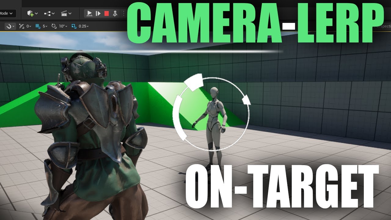 UE5: Camera Target Lock (Lerping)