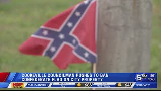 Cookeville councilman pushes to ban Confederate flag on city property