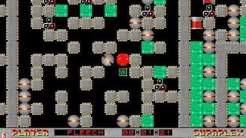 Supaplex: Original Levels: Level 48: Ready-Steady-Go!