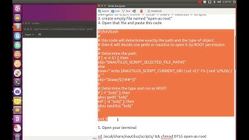 UBUNTU 16 04: ADD "OPEN AS ROOTADMINSTRATOR" TO CONTEXT MENU