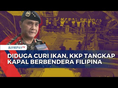 KKP Tangkap Kapal Asing Filipina di Perairan Papua, 32 ABK Diamankan | SAPA MALAM