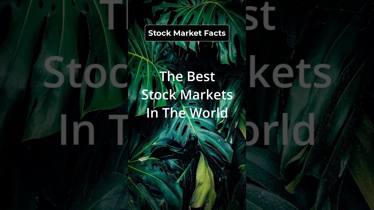 Best Stock Markets In The World YouTube Best Stock Markets In The World YouTube