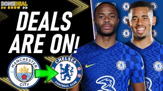 Raheem Sterling to Chelsea ON✅ Gabriel Jesus to Chelsea TALKS✅ Chelsea News