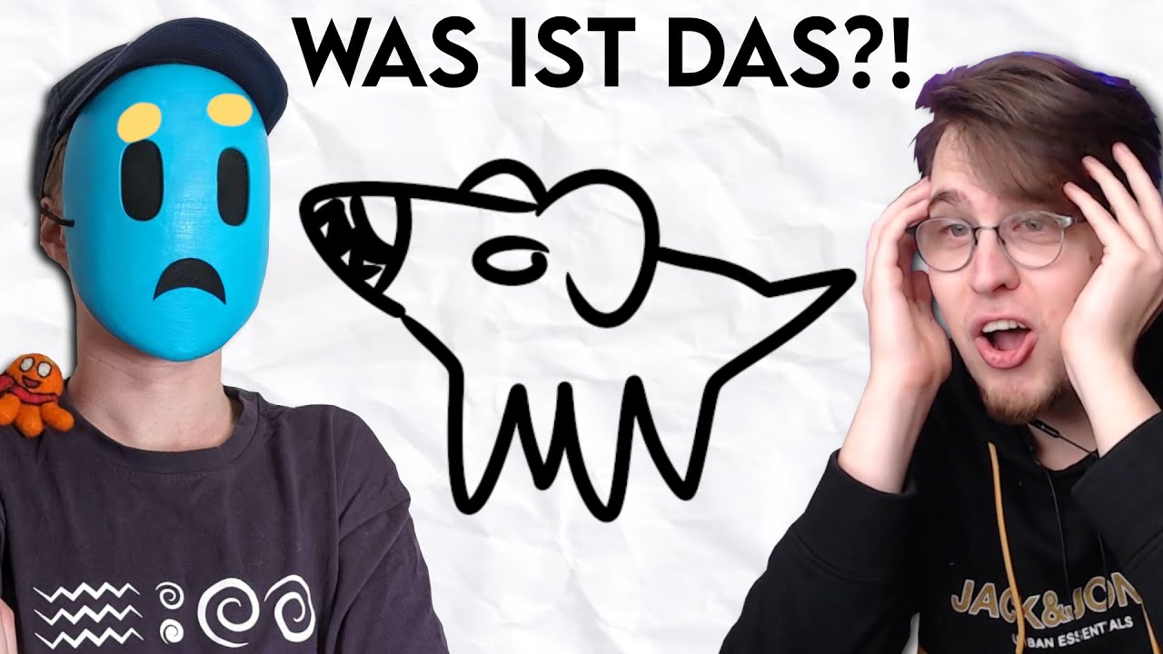 Hockii und Jonny müssen Zeichnungen erraten