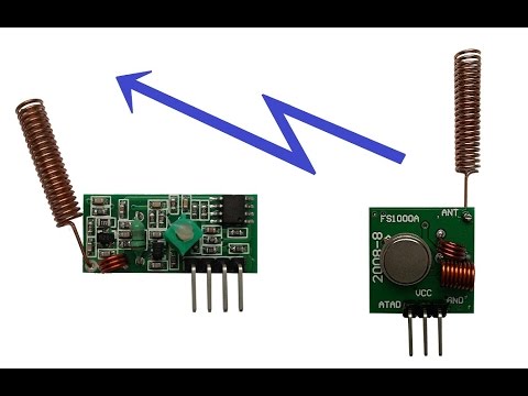 МОДУЛИ ПЕРЕДАТЧИКА И РАДИОПРИЁМНИКА ДЛЯ ARDUINO-ПРОЕКТОВ НА 433 МГц
