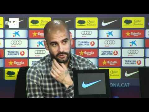 Guardiola considera la salida a La Romareda uno de los partidos más difíciles del momento. - 동영상