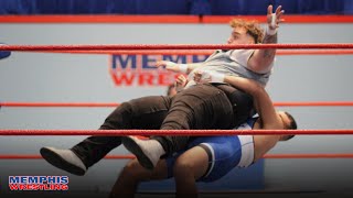 Tim Bosby (c) defends Internet Championship vs Aaron Roberts with Justin Case | MEMPHIS WRESTLING