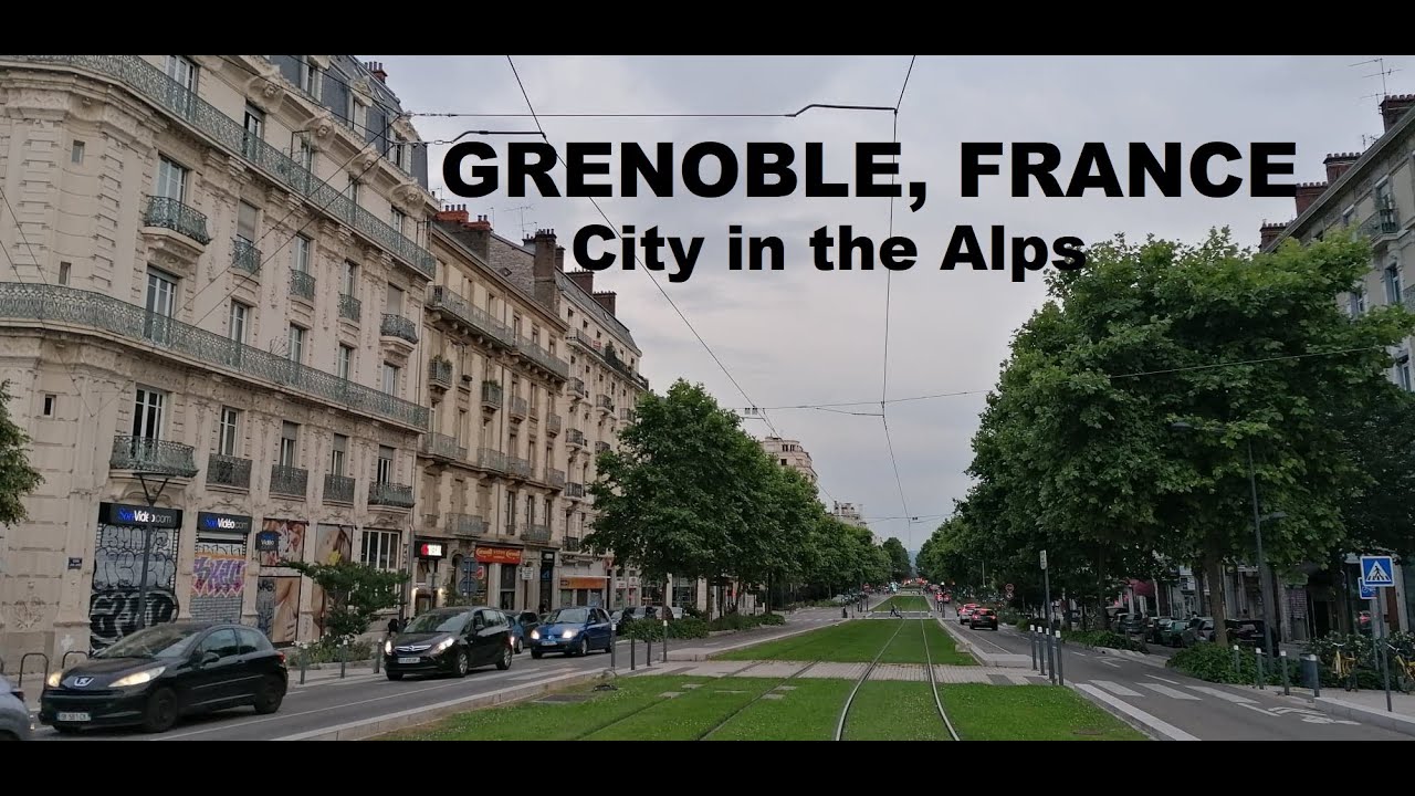 GRENOBLE , FRANCE. Evening in the Alps