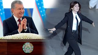 Aida 🇺🇿 Prezident oldida kuyladi 🇺🇿 Resimi