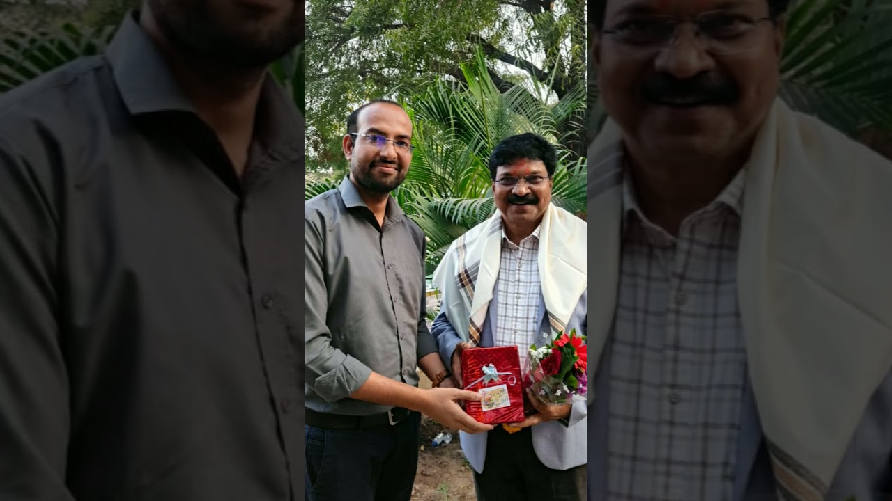 "Dear Respected Dr.Khade Sir Wishing you a retirement filled with happiness and peace." 