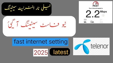Telenor internet setting 2025 | Telenor Full fast Internet setting | Telenor apn setting |