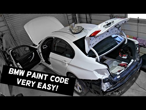 Vídeo: Onde está meu código de pintura BMW?