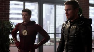 Barry Recruits Oliver, Diggle And Thea || The Flash 3x08 1080p Blu-Ray