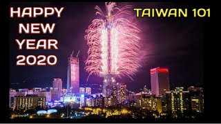 KEMBANG API TERMEWAH,MENYAMBUT TAHUN 2020 DI GEDUNG 101 TAIWAN