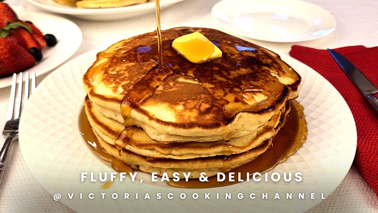 Fluffy Sour Cream Pancake Recipe (Easy and delicious!)