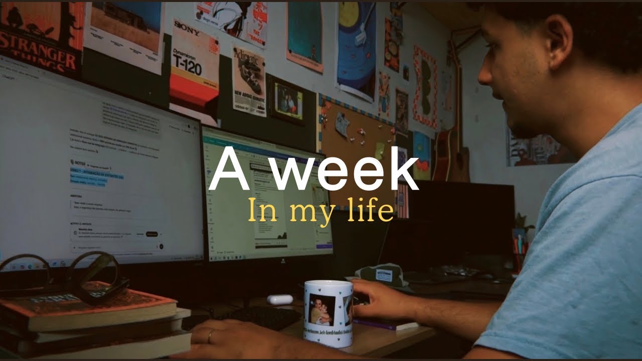 UMA SEMANA DA MINHA VIDA | (simples, produtiva e feliz)